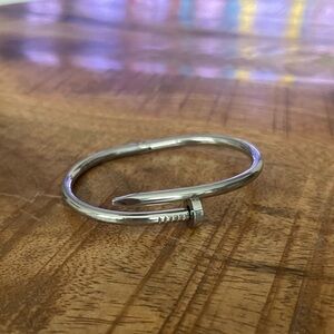 Stainless Steel “Screw” Bracelet